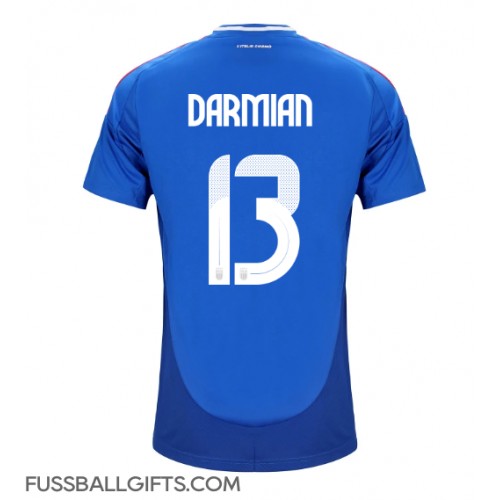 Italien Matteo Darmian #13 Fußballbekleidung Heimtrikot EM 2024 Kurzarm